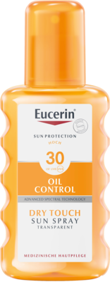 EUCERIN Sun Oil Control Body Transp.Spray LSF 30